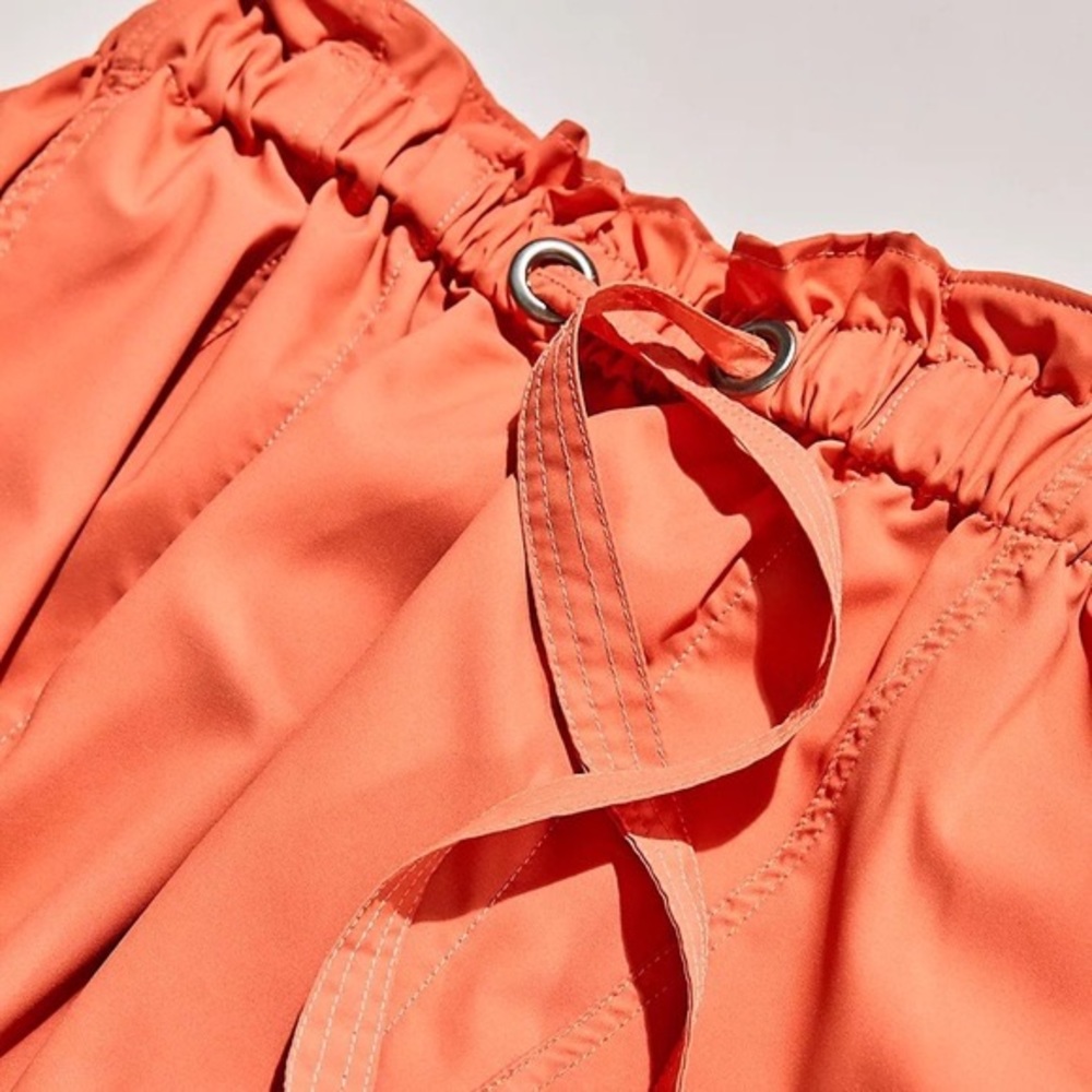 Free People Spring Trekker Pants In RED NWOT Z346-59 - Picture 3 of 9